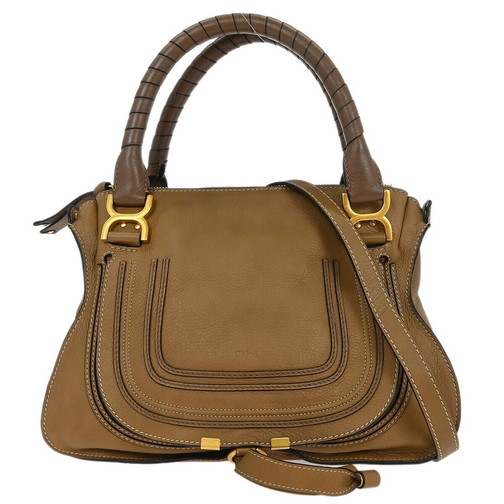 Chloe Marcie Satchel Leather Medium